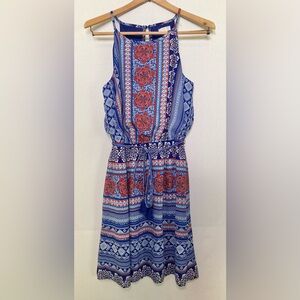 C 🟣 Size Medium Boho Print Sundress